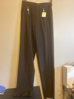 Women’s Gianni Versace Wide Leg Boot Cut Trousers Pants Size 46 NWT